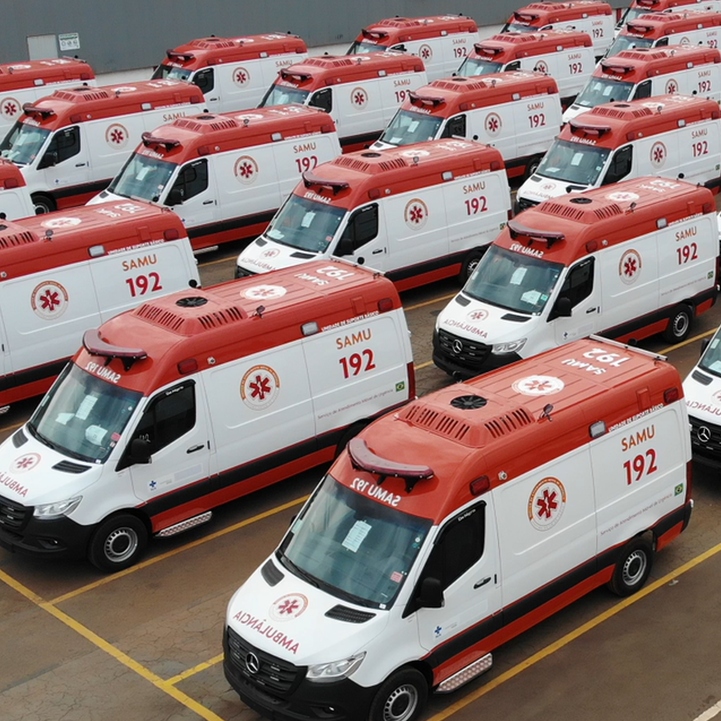 Mais de 50 Ambulâncias entregues na Bahia